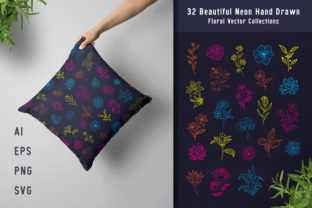 32 Hand Drawn Floral: A Versatile Design Asset