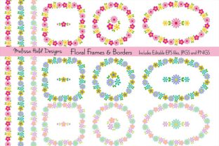Enhance Your Designs with Elegant Floral Frames and Borders