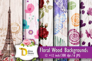 Enhancing Your Creative Projects with Floral Wood Backgrounds