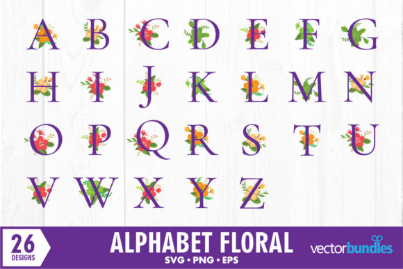 Evaluating Alphabet Floral Digital Assets for Creative Projects