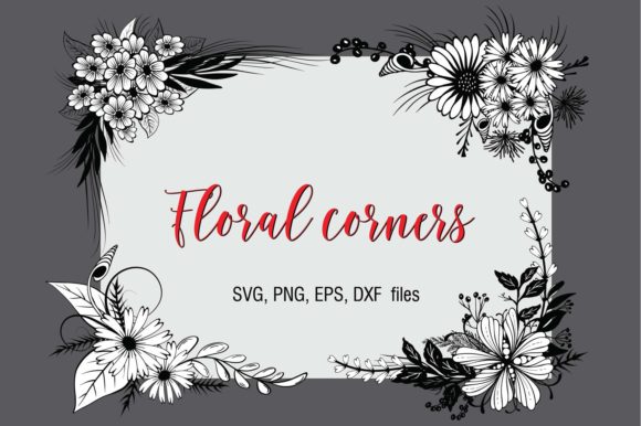 Evaluating Floral Corners for Digital Crafting Projects