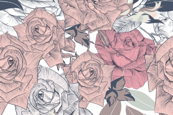 Explore the Beauty of Floral Rose Patterns