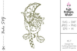 Explore the Magic of Floral Moon Dream Catchers