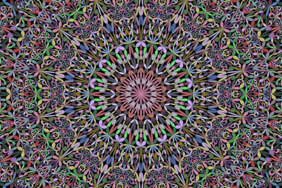 Exploring the Multicolored Floral Mandala Background: A Guide for Design Enthusiasts