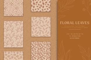Exploring the Versatility and Beauty of Floral Leaves Seamless Patterns