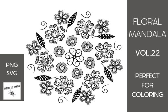 Floral Mandala Vol.22: Elevating Digital Craft and Self-Publishing Workflows