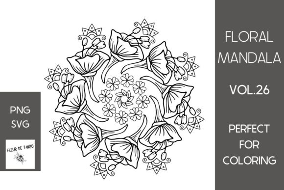 Floral Mandala Vol.26: Versatile Vector Art