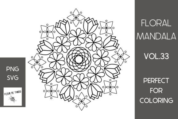 Floral Mandala Vol.34: A Practical Guide to Maximizing Your Digital Design Assets