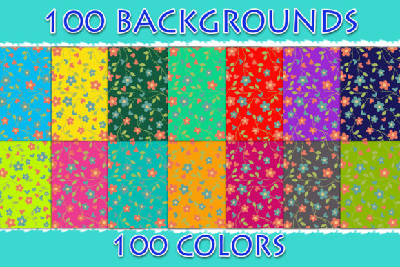 Maximizing Creative Potential with 100 Floral Digital Paper and Versatile Floral Pattern Assets