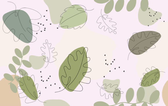 Modern Floral Seamless Pattern: Exotic Jungle Vector