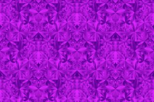 Purple Seamless Gradient Floral Pattern: Elevating Design with High-Resolution Vector Assets