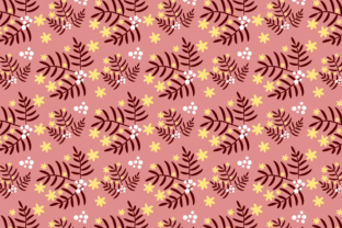 Stylized Floral Seamless Patterns: Creative Elegance