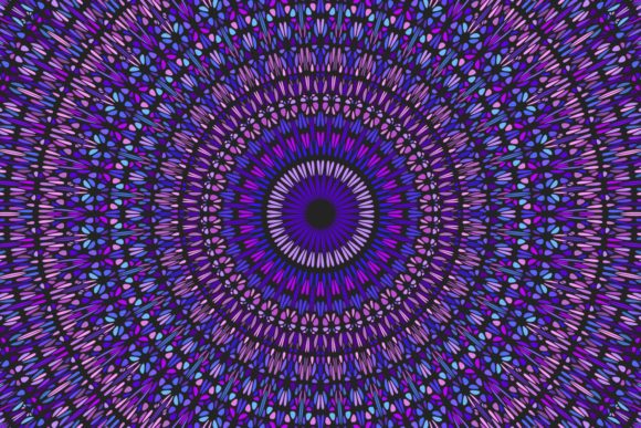 Understanding Floral Mandala and Geometrical Psychedelic Vector Backgrounds