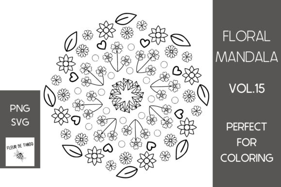 Unlocking Creativity with Floral Mandala Vol.15: A Guide to Digital Design Files